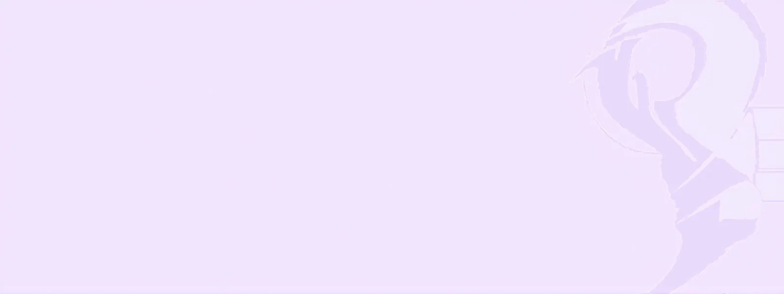 Wide editorial banner for IPL 2026 season preview, pale lilac, abstract geometric tournament bracket as faded line art